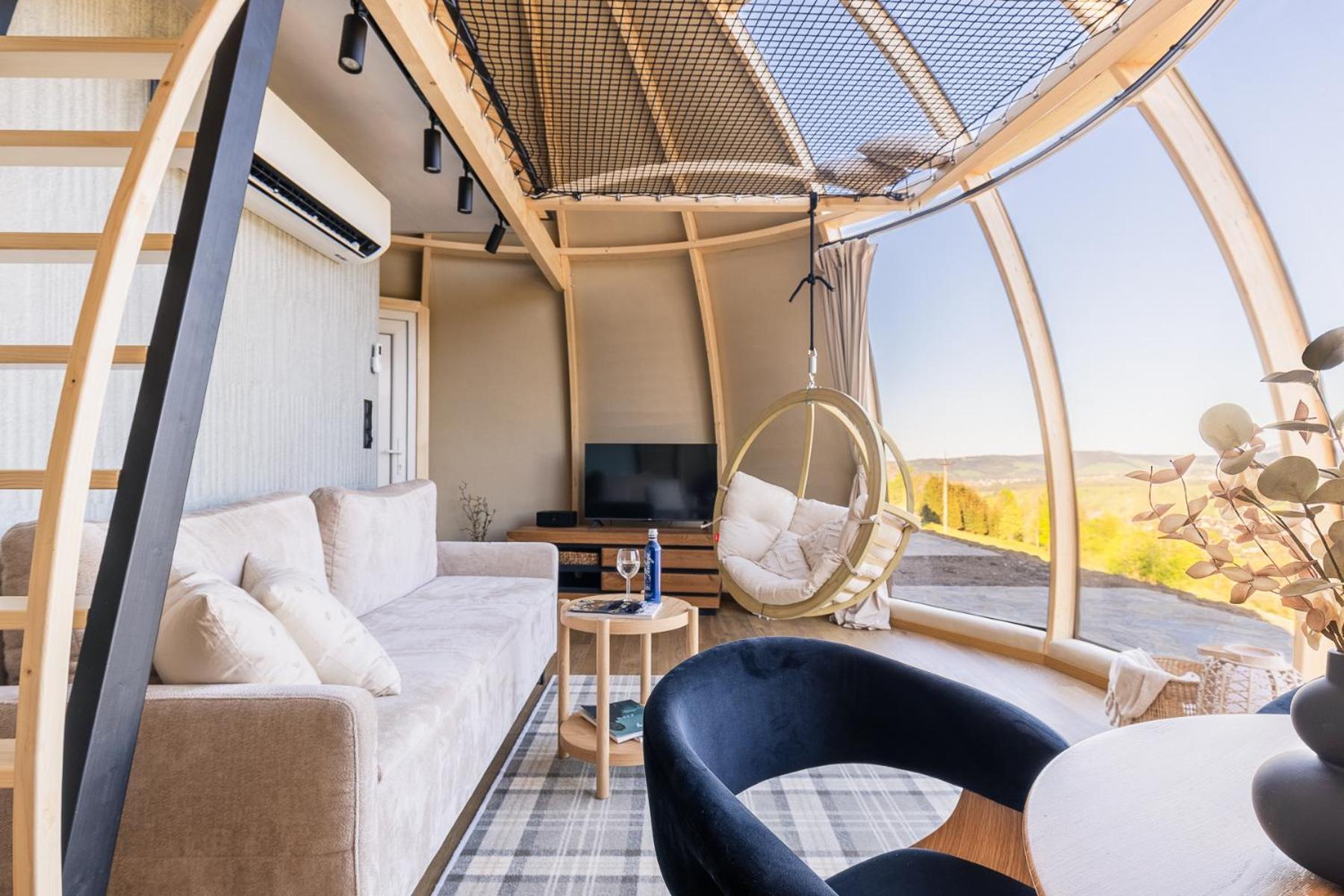 Luksusowy namiot Zako Glamp & Jacuzzi